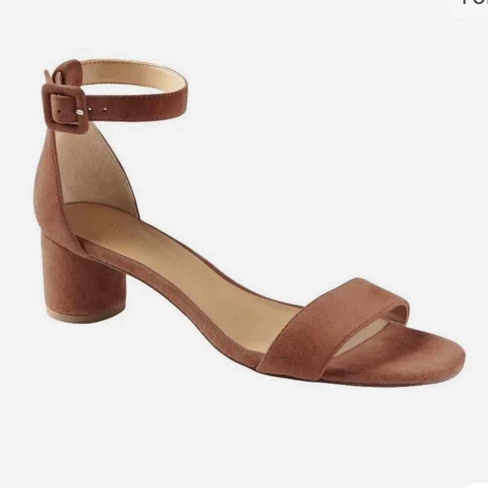 Banana Republic Bare Low Block-Heel Sandal